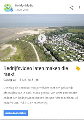 Google Post plaatsen via Mijn Bedrijf